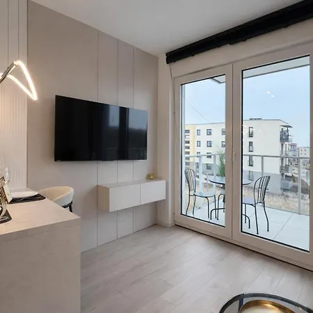 アパート Sunny Premium With Balcony & Free Parking